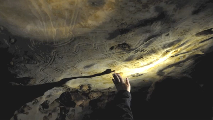 Paleolithic Finger Painting